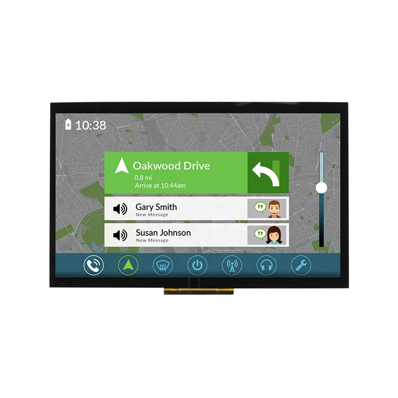 10.1 'Zonlicht-leesbare TFT-capacitieve touchscreen-module