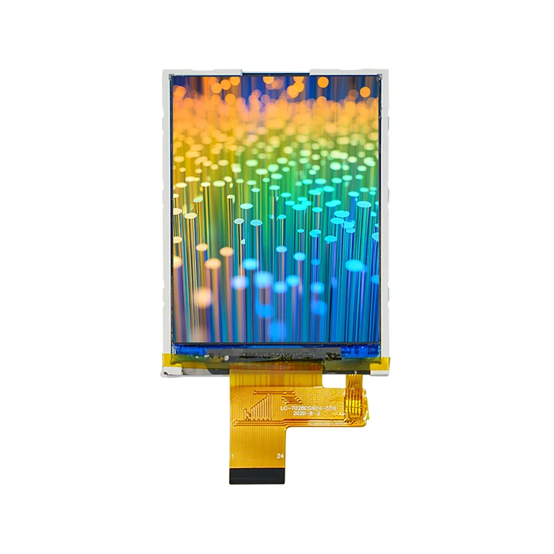 2.4 '' Normaal gesproken witte kleine TFT LCD -display -module
