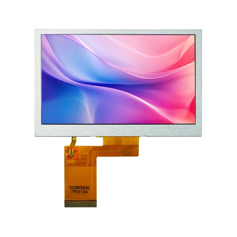 4.3 'Normaal gesproken witte vierkant TFT LCD -display -module